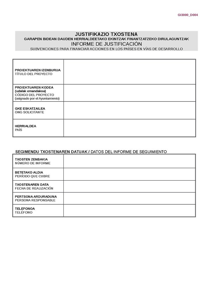 Informe de justificación (formato word) — Ayuntamiento de Eibar