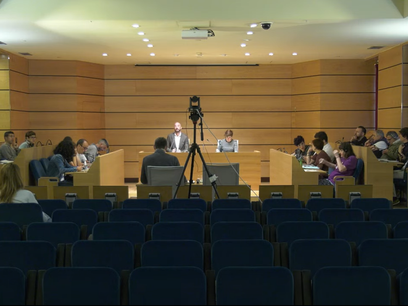 Imagen del Pleno Municipal extraordinario celebrado el 27 de septiembre de 2024.