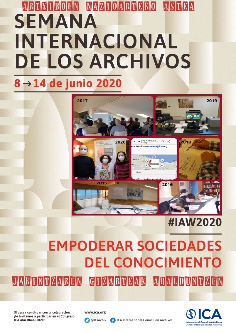 El Archivo Municipal de Eibar se une a la celebración del Día Internacional de los Archivos