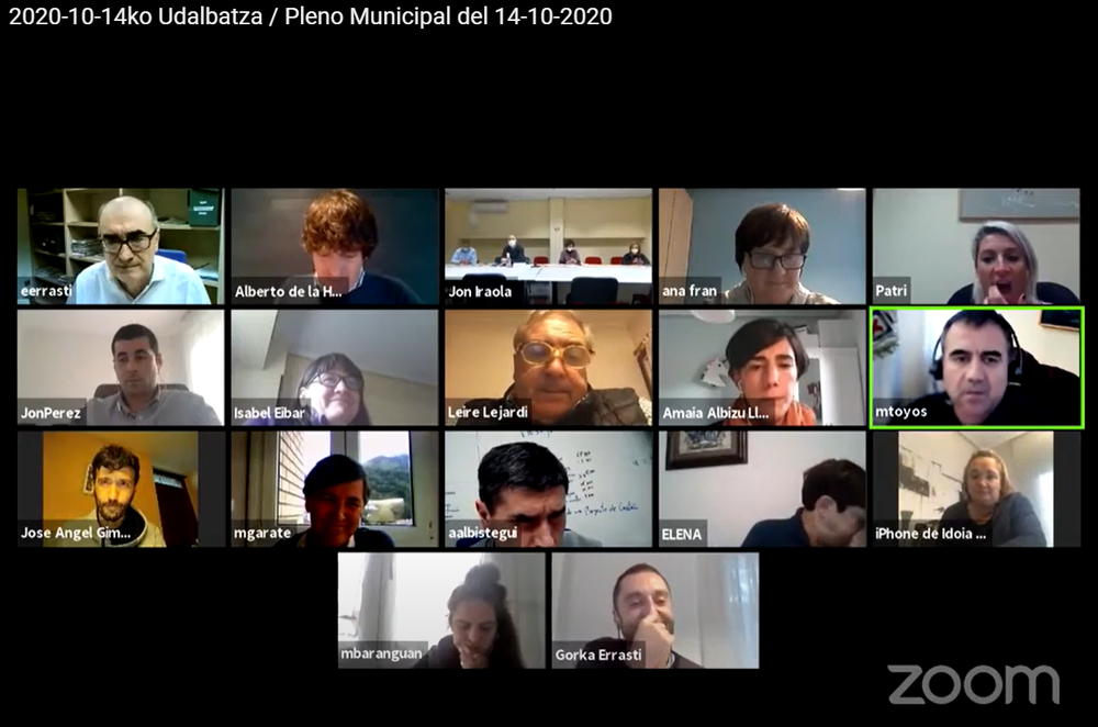 El Pleno Municipal aprueba las Ordenanzas Fiscales y los Precios Públicos para 2020 y 2021 Pleno Municipal, celebrado del 14 de octubre de 2020.