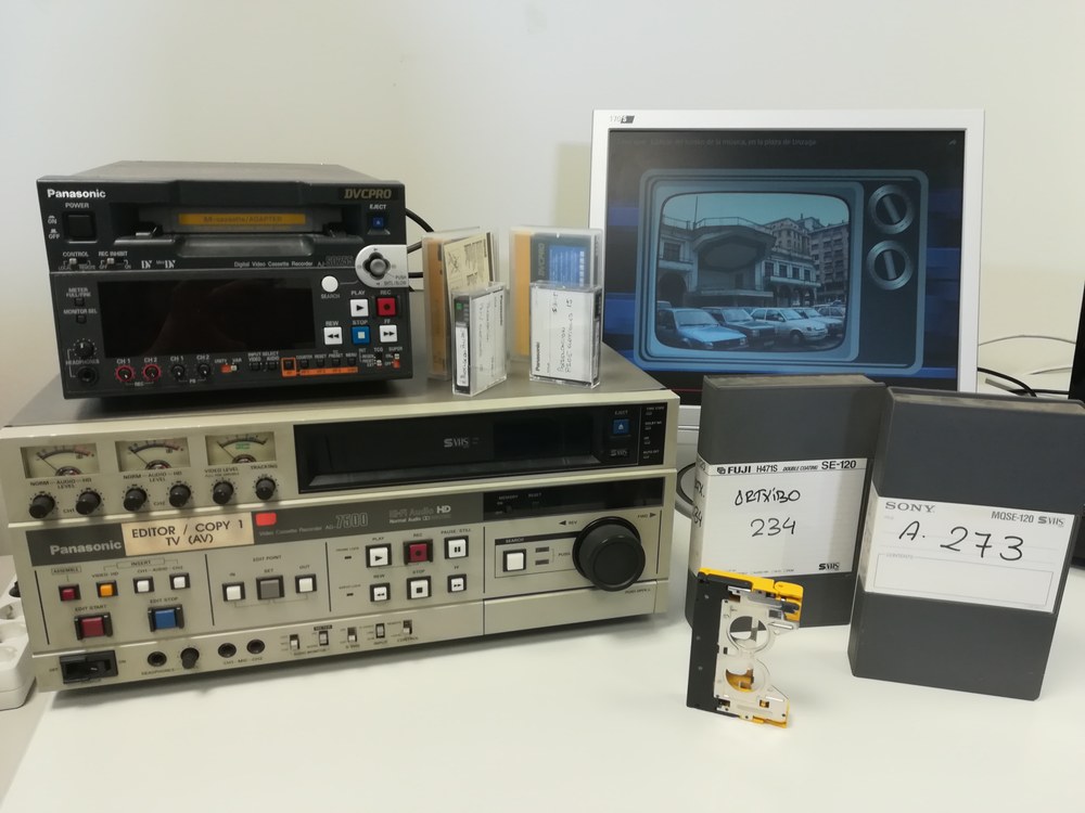 El Archivo Municipal de Eibar recibe el archivo de imágenes de la televisión local de la KTB