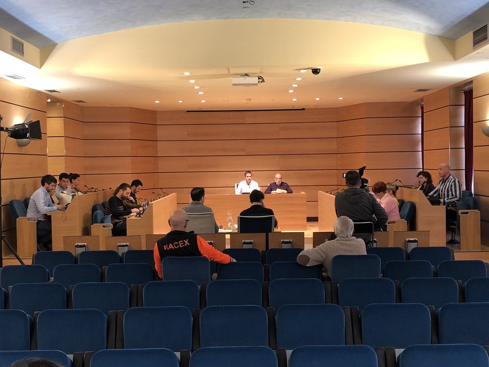 Esta tarde se celebrará una sesión extraordinaria del Pleno Municipal