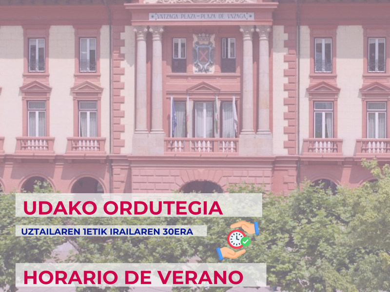 Horario de verano.