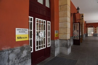 Imagen de archivo de la Oficina del DNI y Pasaporte de Eibar.