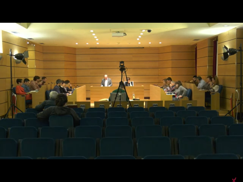 Imagen del Pleno Municipal del 21 de diciembre de 2022.