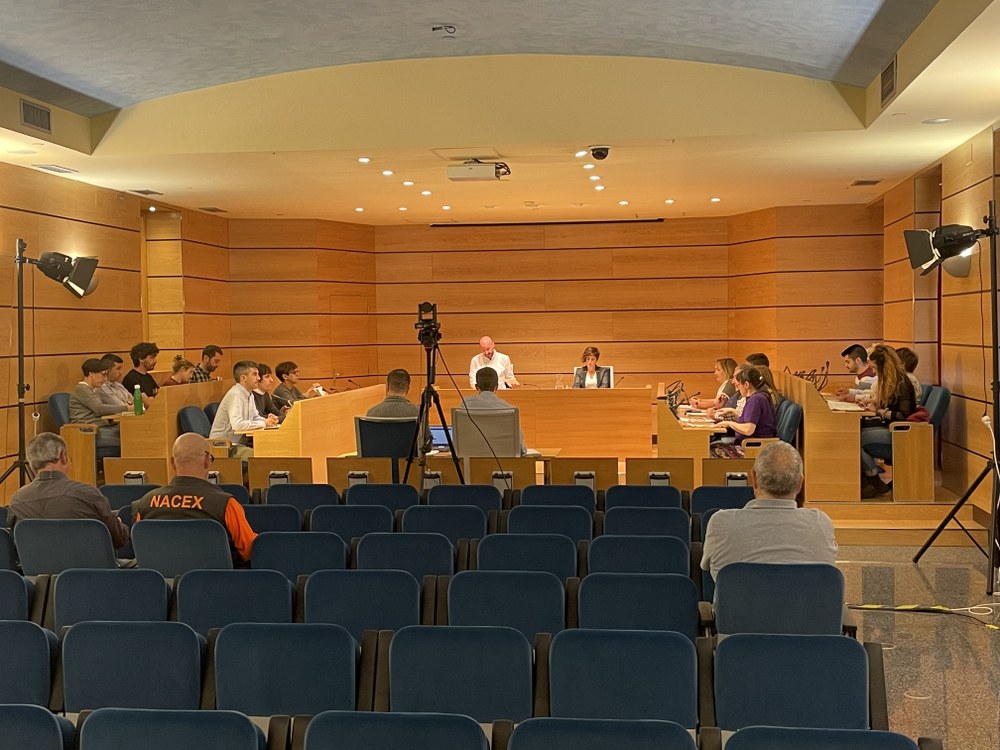 Propuestas aprobadas por el Pleno Municipal del 24 de abril de 2023 Imagen de la sesión ordinaria del pleno municipal celebrado el 24 de abril de 2023.
