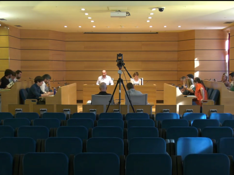 Imagen del Pleno Municipal celebrado el 26 de julio de 2022.