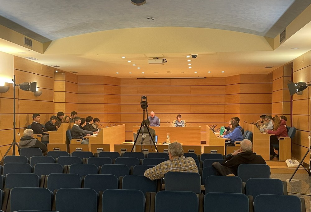 Propuestas aprobadas por el Pleno Municipal del 27 de febrero de 2023 Imagen de la sesión plenaria del 27 de febrero de 2023.