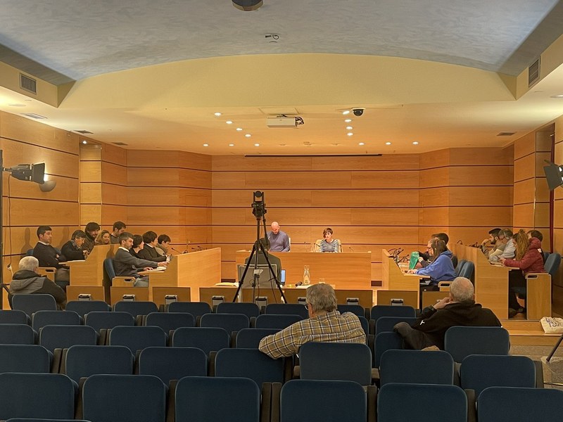 Imagen de la sesión plenaria del 27 de febrero de 2023.