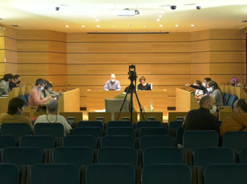 Imagen del Pleno Municipal celebrado el 28 de febrero de 2022.