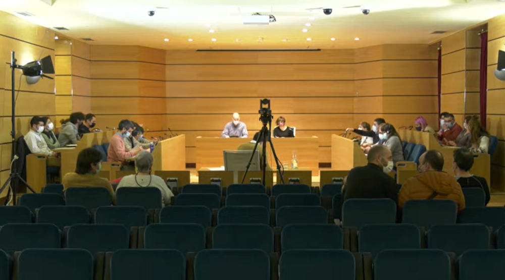 Propuestas aprobadas por el Pleno Municipal del 28 de febrero de 2022 Imagen del Pleno Municipal celebrado el 28 de febrero de 2022.
