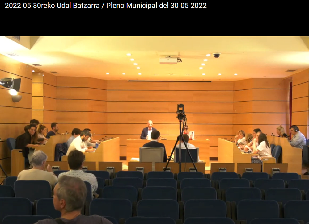 Propuestas aprobadas por el Pleno Municipal del 30 de mayo de 2022 Pleno Municipal celebrado el 30 de mayo de 2022.