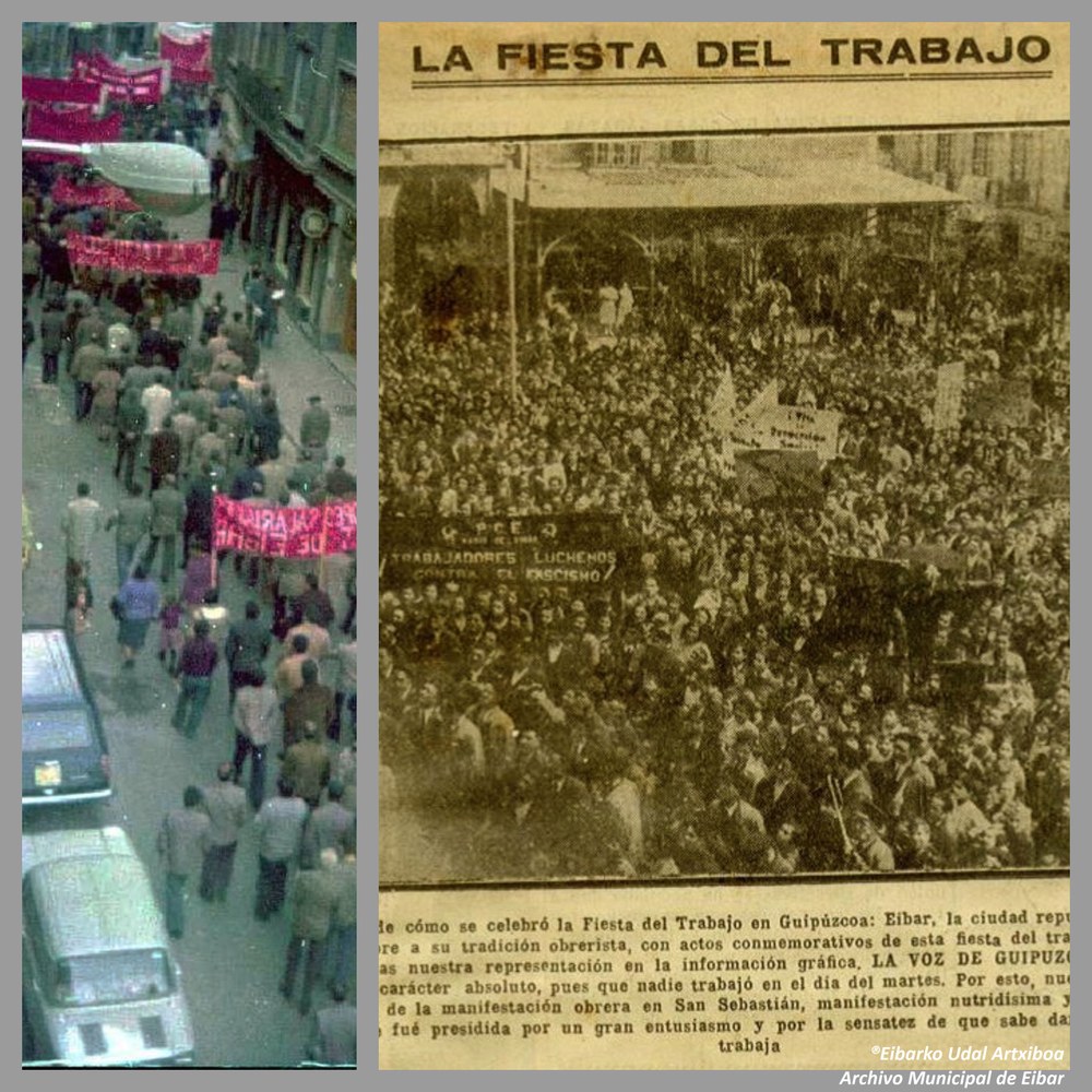 ¿Sabías que fue en 1904 cuando en Eibar se celebró por primera vez la fiesta del Primero de Mayo?  