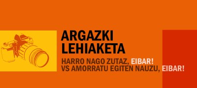 Concurso fotográfico 'Harro nago zutaz, Eibar! vs Amorratu egiten nauzu, Eibar!'