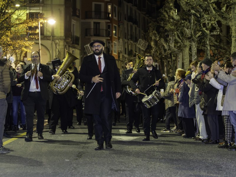 Banda de música Cielito - Serenata nocturna de Santa Cecilia
