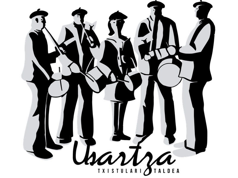 Banda de txistularis Usartza -  Pasacalle de Santa Cecilia