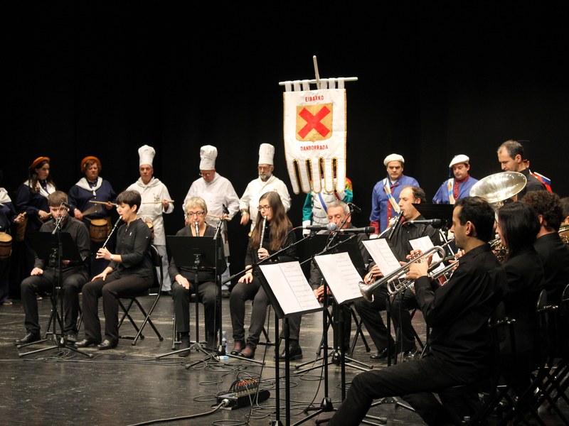 Banda de txistularis Usartza - Tamborrada danborrada