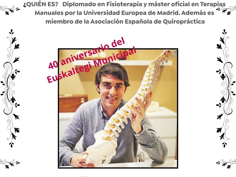 Coferencia de Xabier Mendiaraz