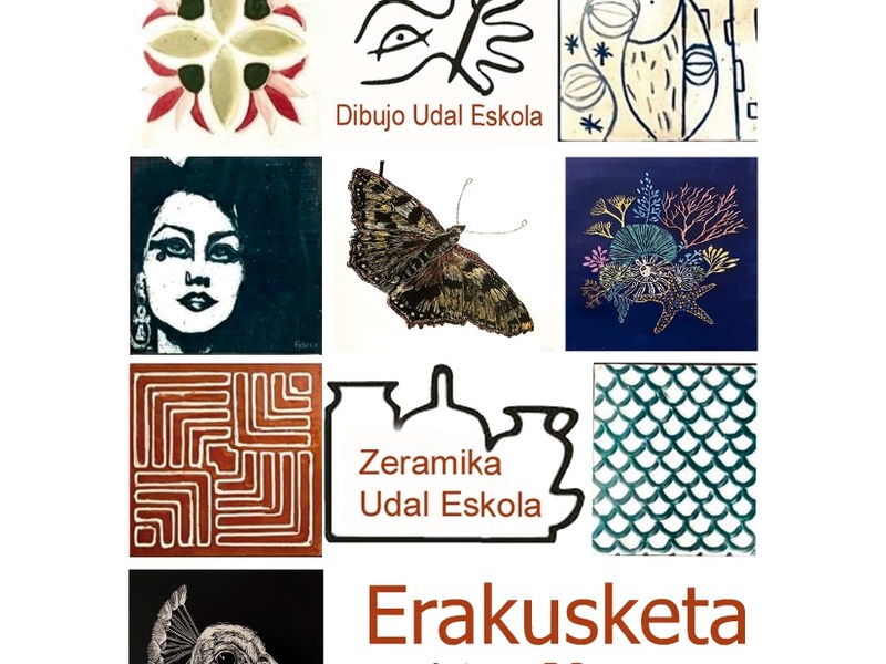 Escuelas Municipales de Dibujo y de Cerámica Exposición de los alumnos de las escuelas de Dibujo y Cerámica