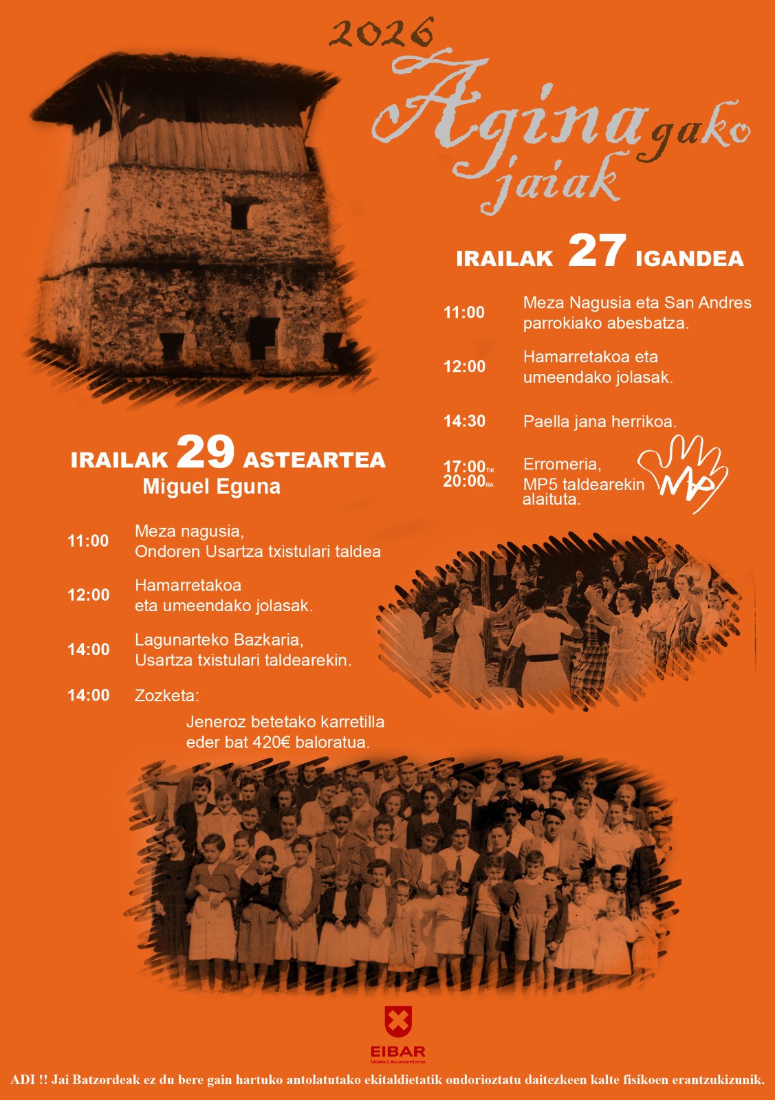 Fiestas de Aginaga