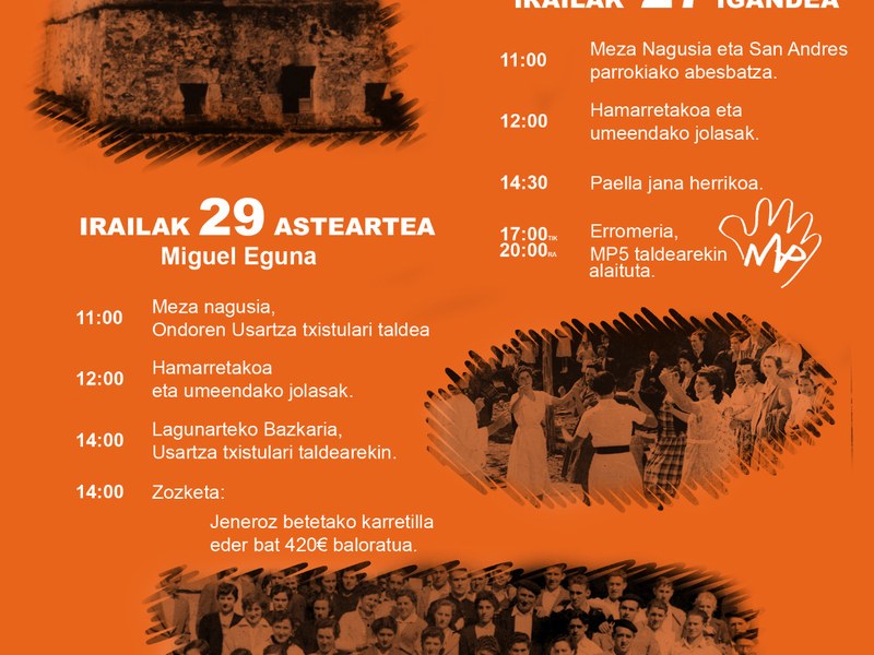 Fiestas de Aginaga