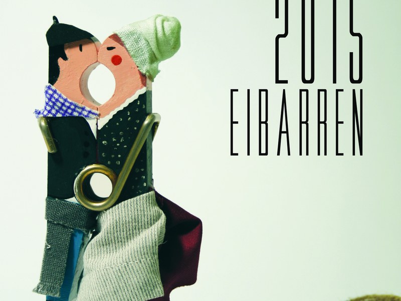 Cartel de fiestas de San Andres de 2015 en Eibar