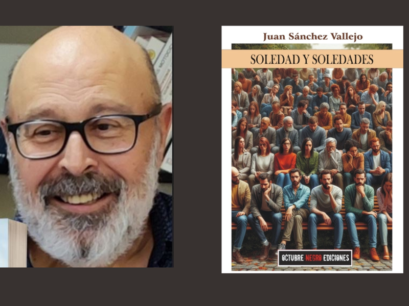 Juan Sánchez Vallejo: presentación del libro "Soledad y soledades" Cubierta del libro