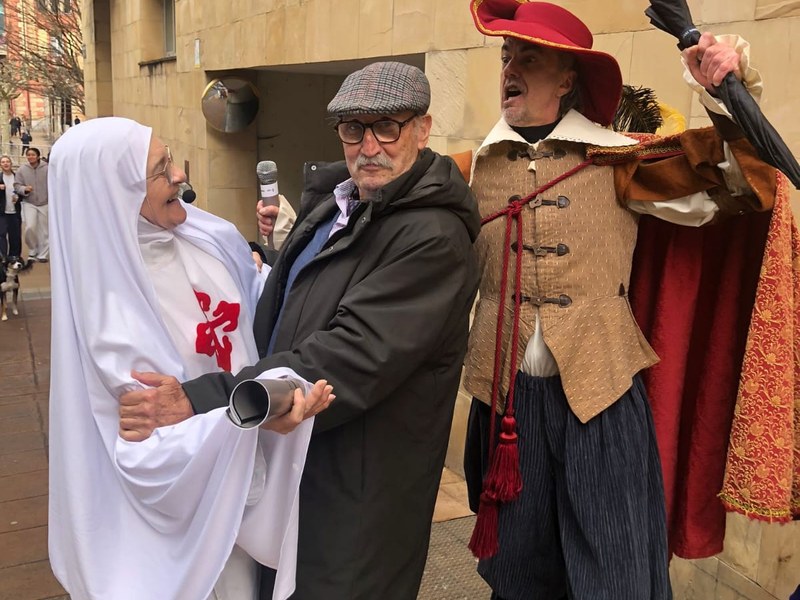 Las jornadas de teatro con LEKIM konpania