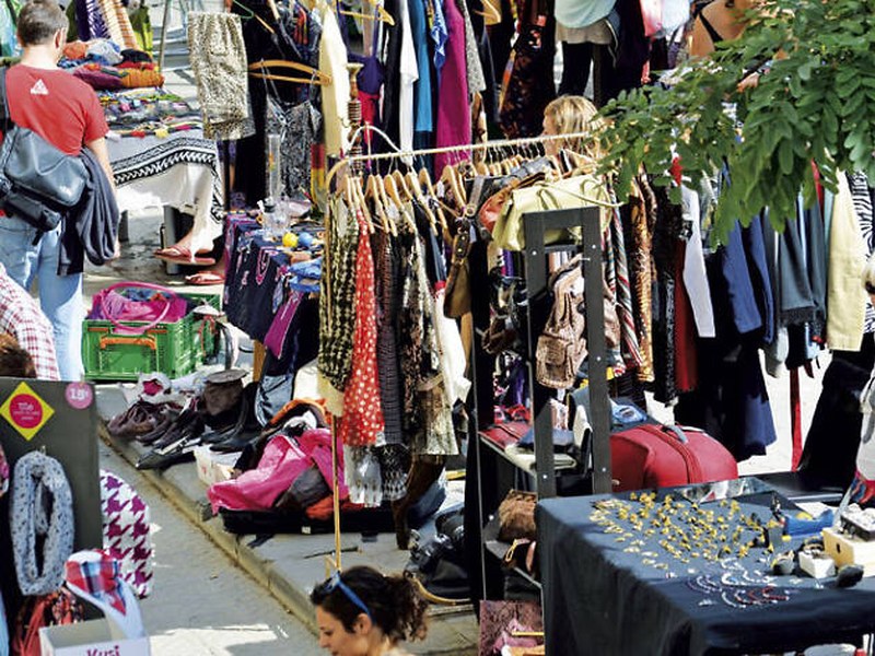 Imagen de un mercadillo.