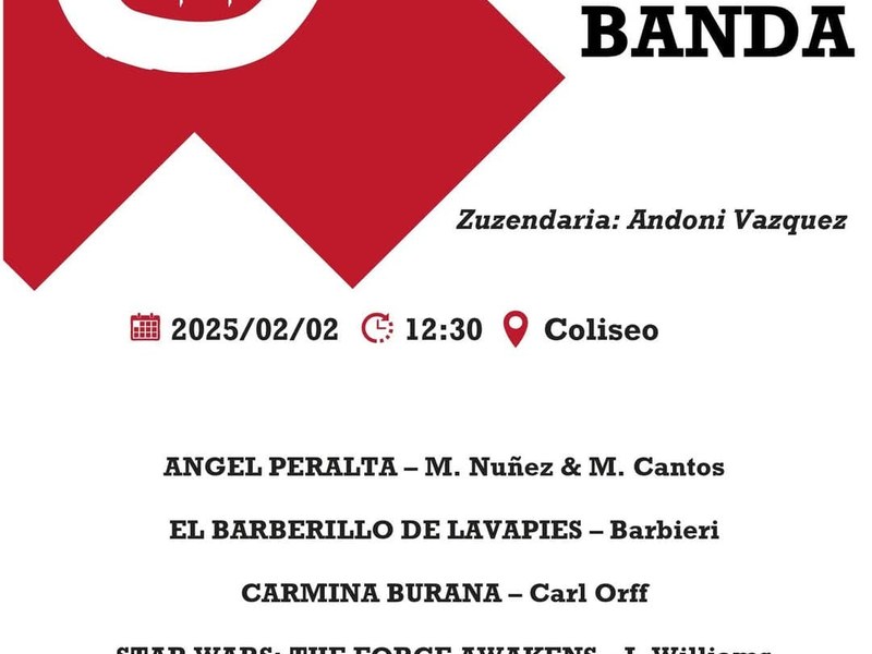 Concierto de la Banda de música Cielito