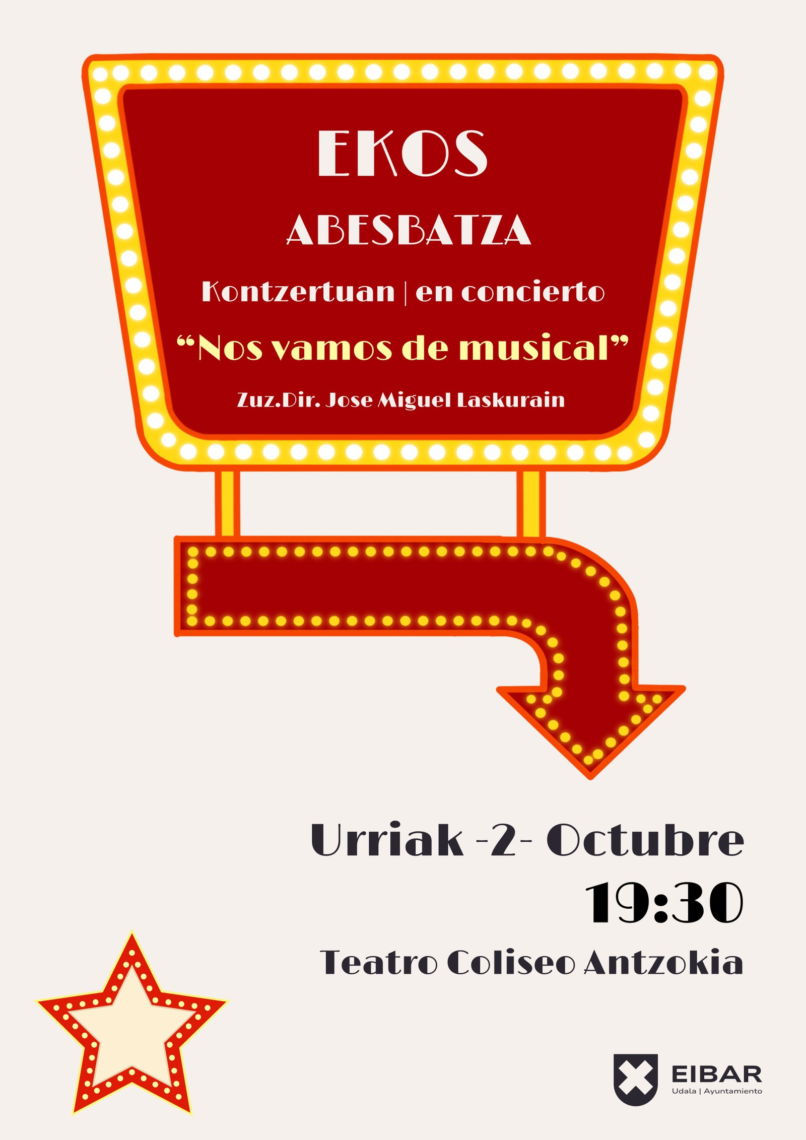 Concierto del coro EKOS