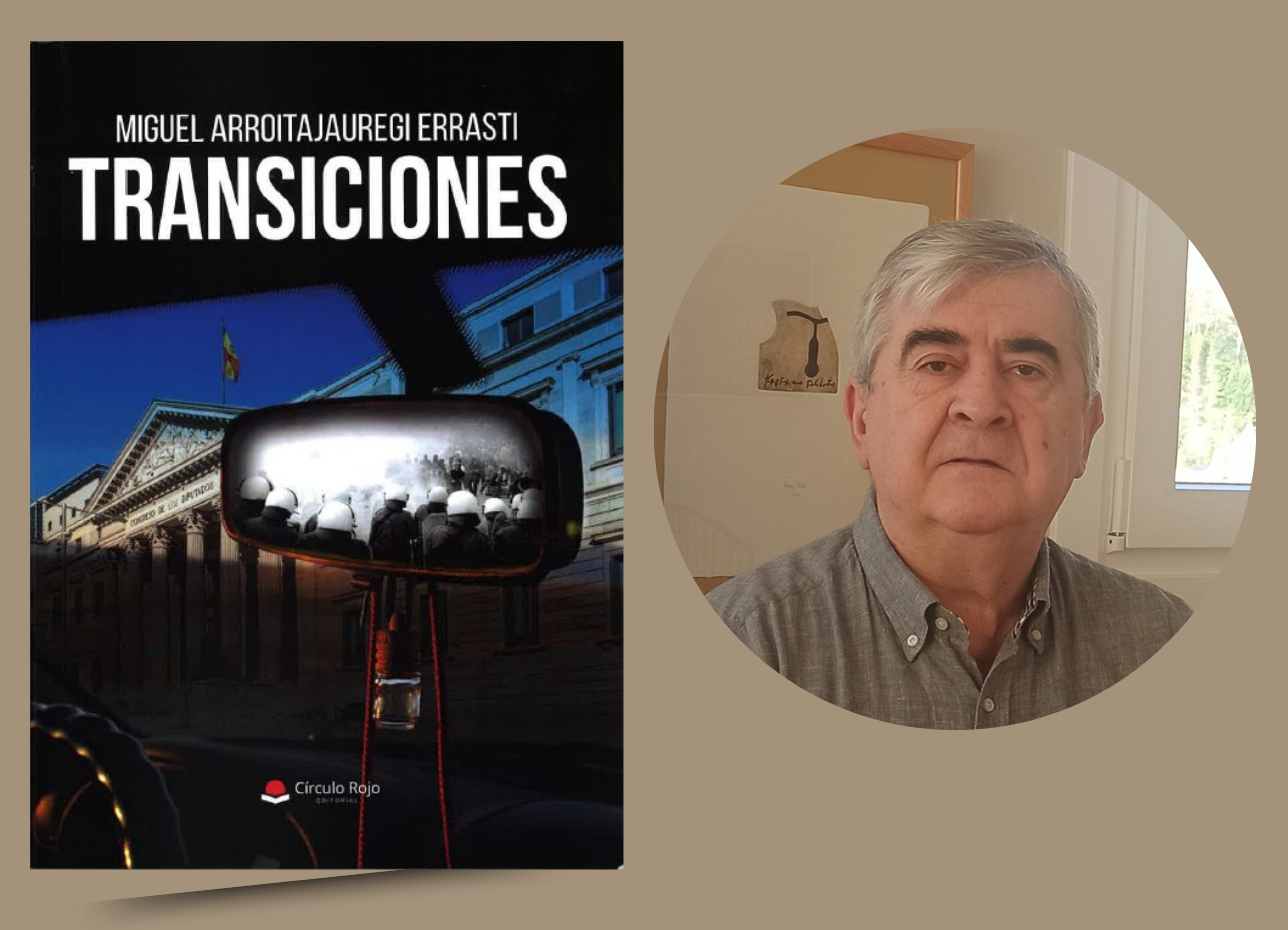 Cubierta del libro y foto del autor