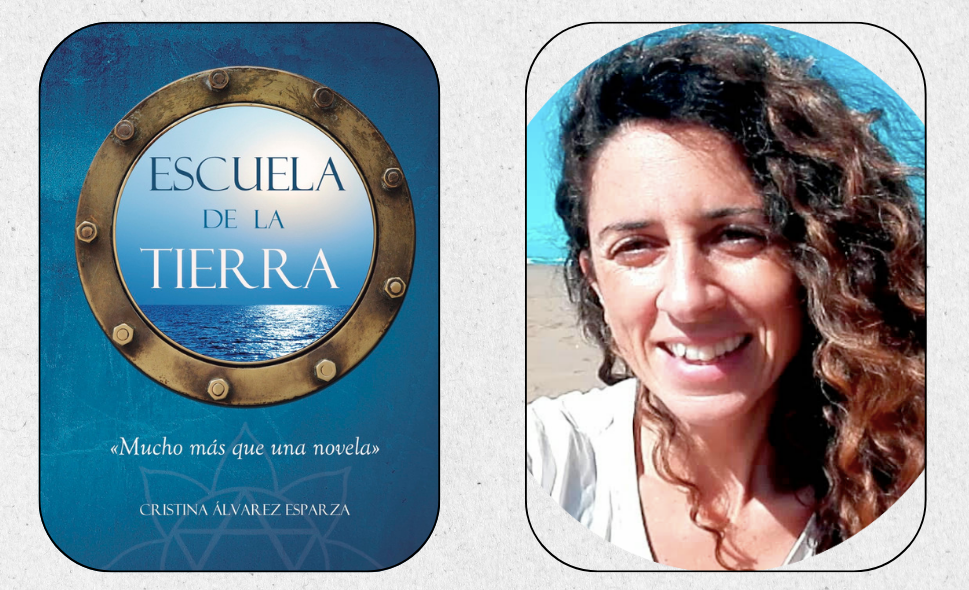 Autora y cubierta del libro