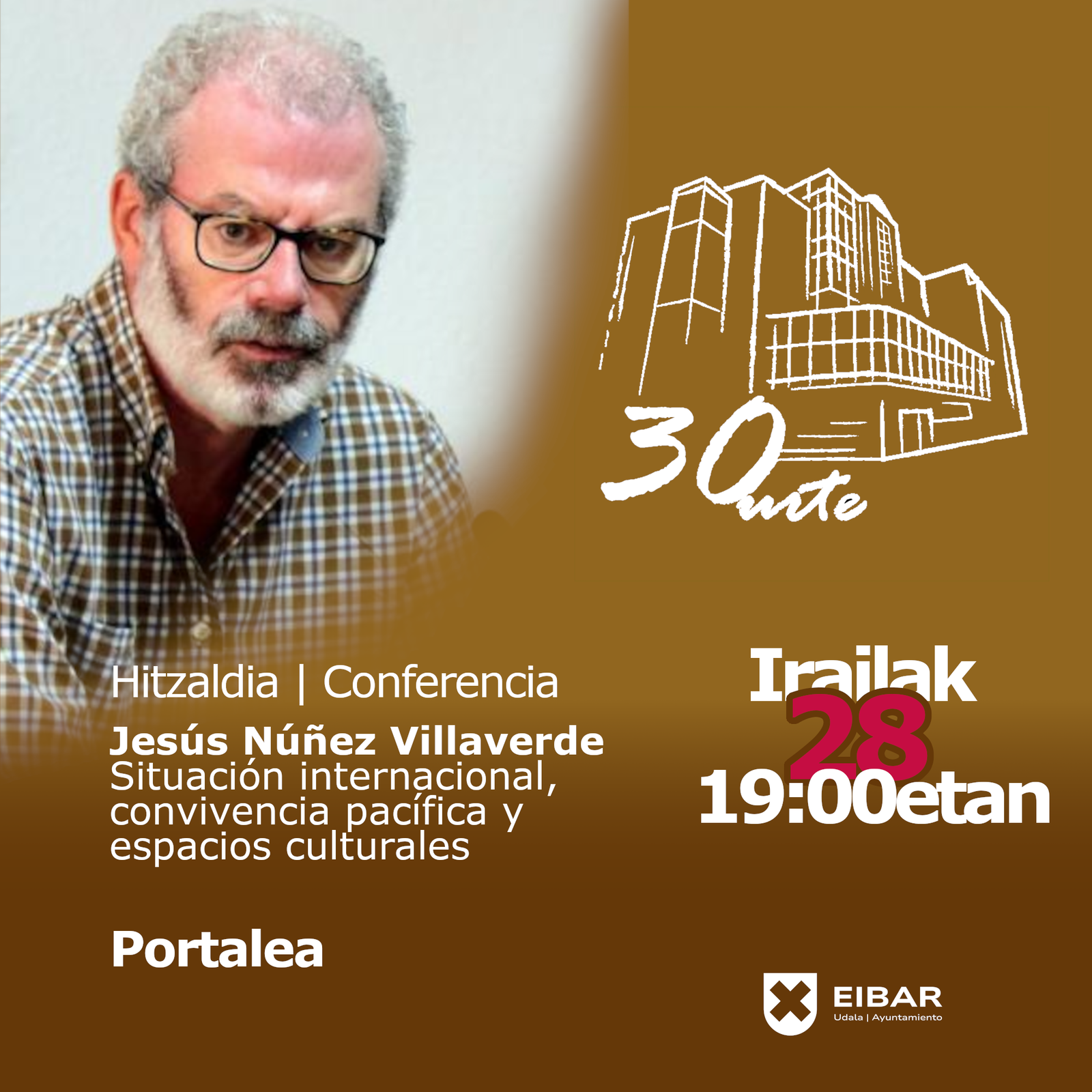 Conferencia de Jesús Núñez Villaverde