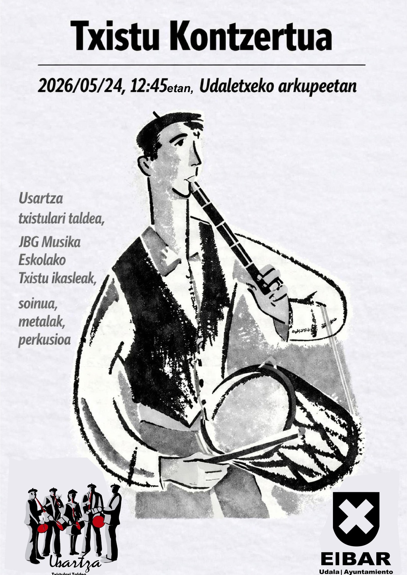 Usartza Txistulari Taldea - Concierto