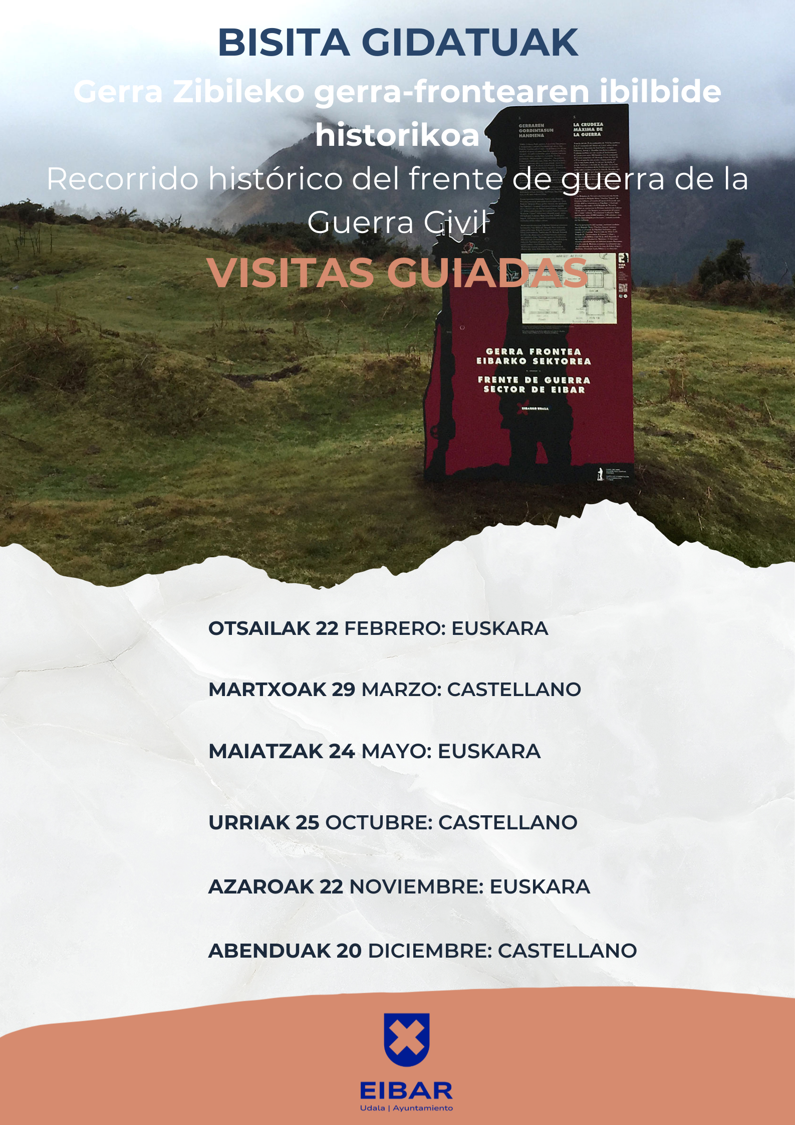 Visita guiada al Frente de Guerra