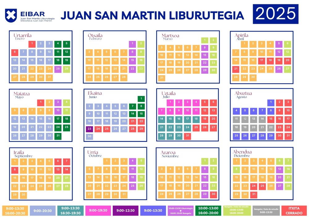 Calendario 2025