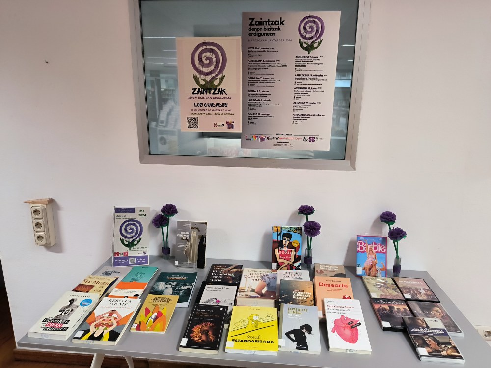 Actividades de la Biblioteca en torno al 8 de marzo Imagen del centro de interés