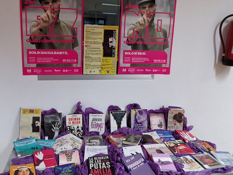 Ante la violencia machista, redes feministas: guía de lectura y centro de interés Centros de interés en la Biblioteca