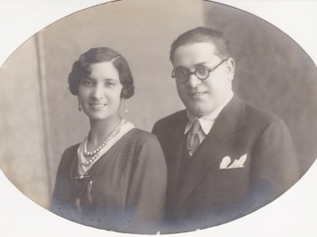 Blas Echebarria y Maria Aranzabal.