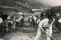 Capas de nuestra historia en los barrios de Eibar.  
