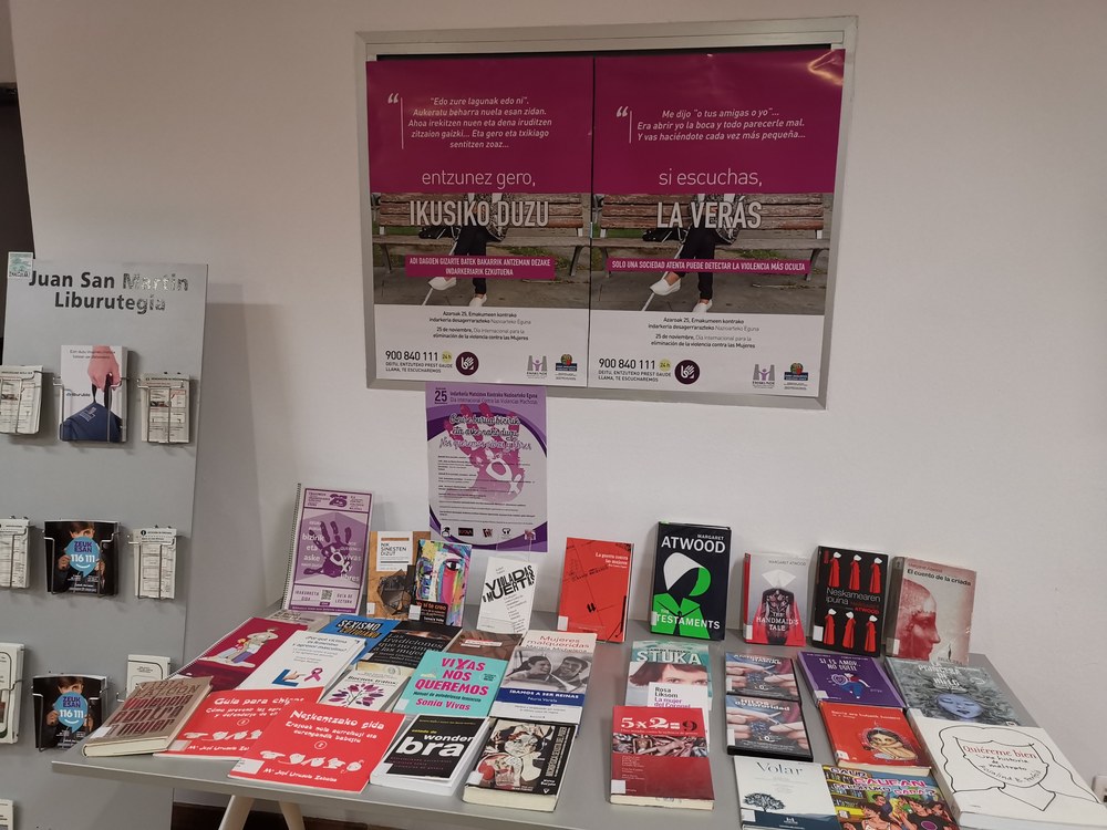 Centro de interés y guía de lectura para el Día Internacional Contra las Violencias Machistas centro de interés 25 noviembre