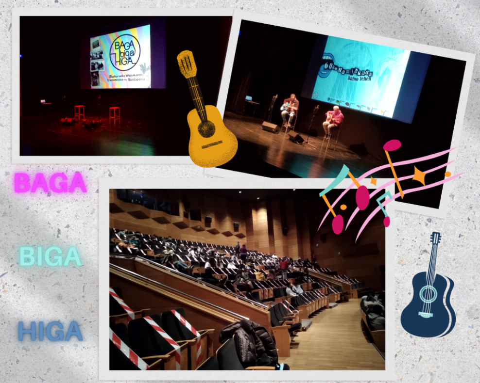 Charla-concierto "Baga, Biga, Higa" Charla-concierto en el Coliseo