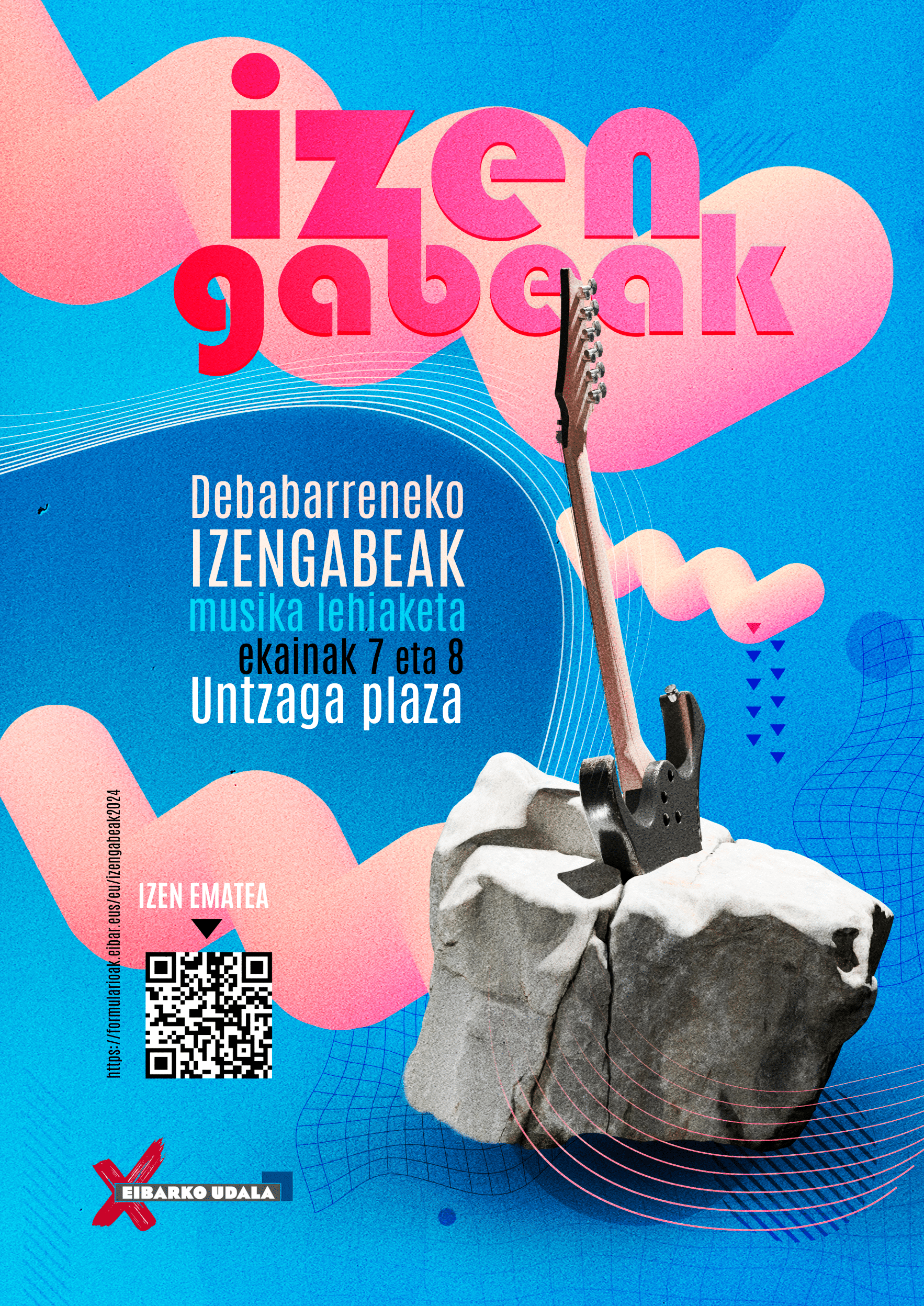 Concurso de bandas de música "Izengabeak" de Debabarrena 2024