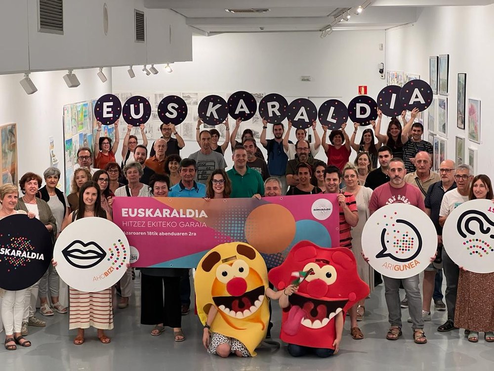 Constituida la Comisión Popular de Euskaraldia en Eibar Comisión popular de Euskaraldia de Eibar