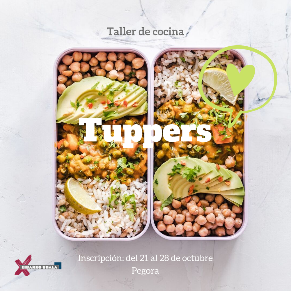 Curso de Cocina: Tupper para llevar al trabajo