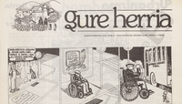 Desde los pasquines "Amaña Hauzoa" hasta la revista "Gure Herria". La comisión Ego Ibarra digitaliza y divulga algunos de los números publicados en los años 70 por la asociación de vecinos Gure Herria. 