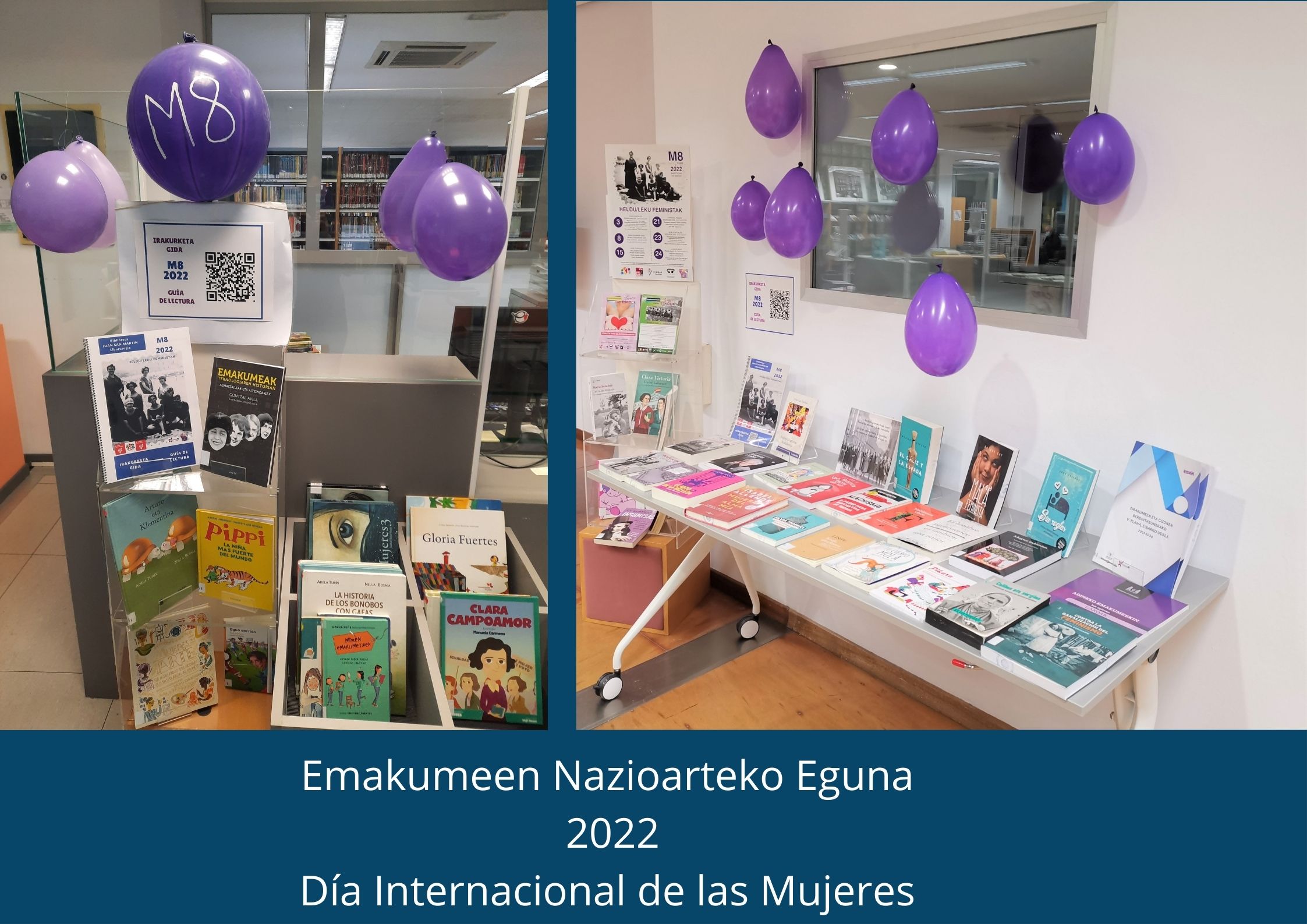 Día Internacional de las Mujeres en la biblioteca municipal