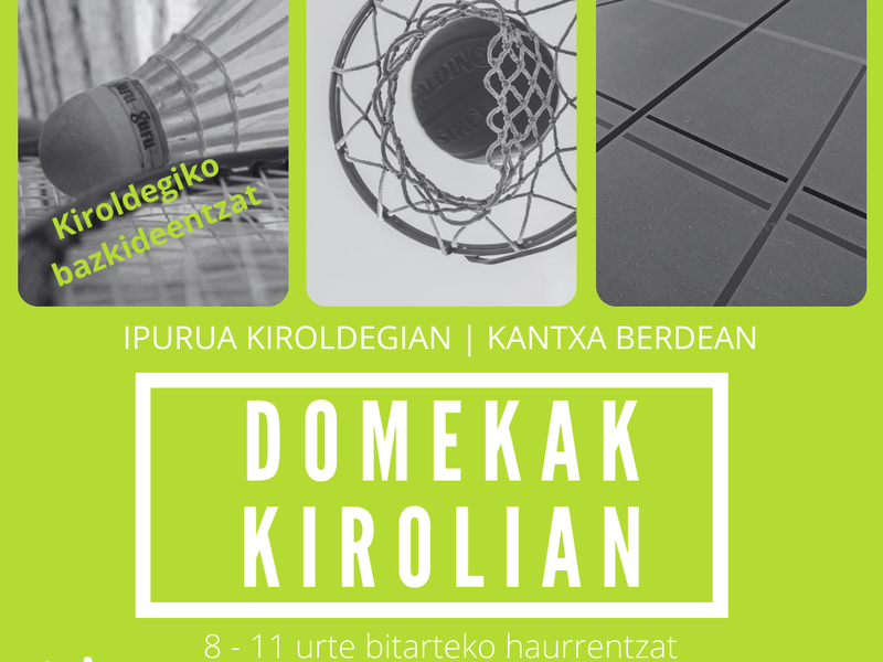 Domekak kirolian Domekak kirolian