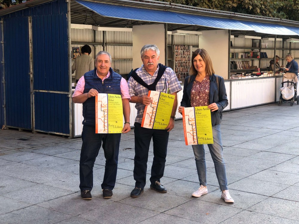 Eibar acogerá, un año más, la Feria del Libro y del Disco, hasta el próximo 20 de octubre